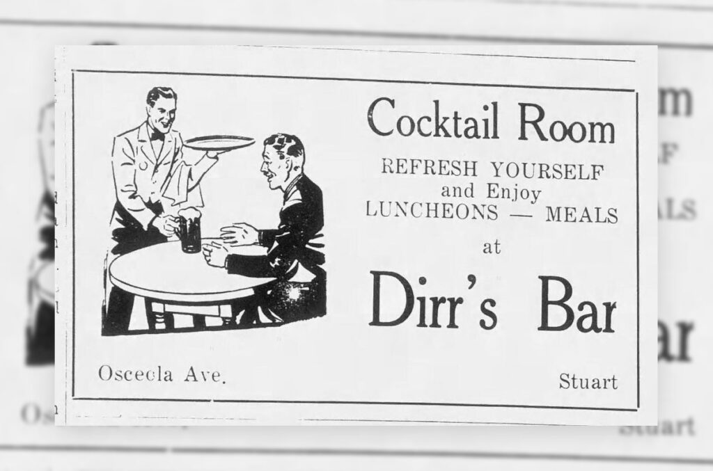 Dirr's Bar Sign